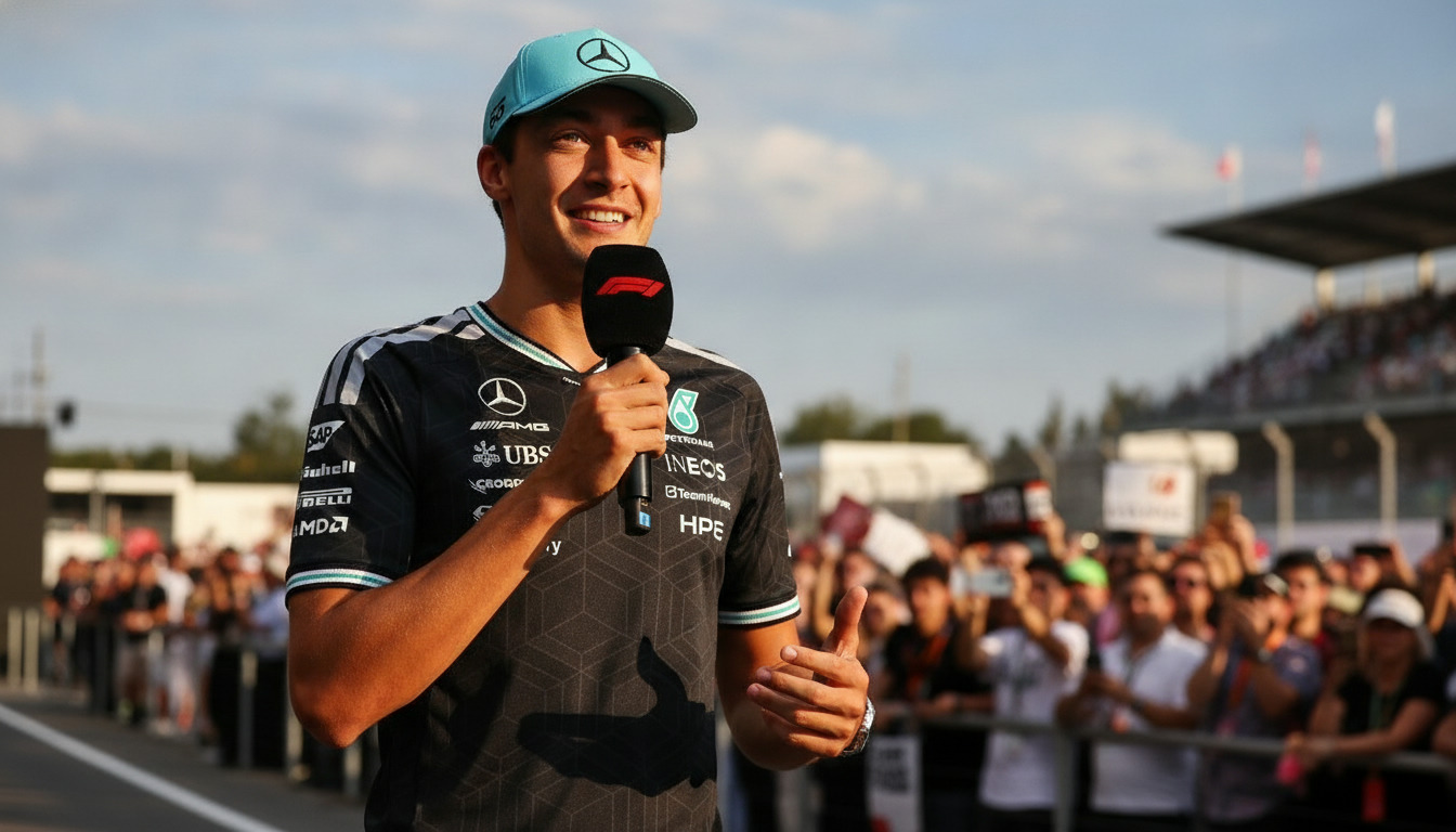 George Russell mantém otimismo após primeira metade desafiadora na F1