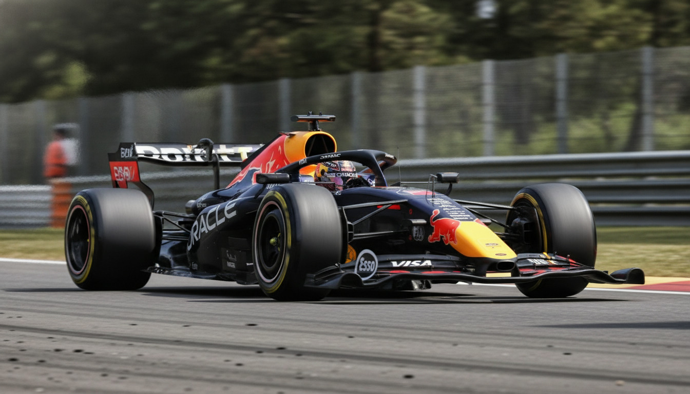 Verstappen lidera TL1 em Spa e desafia expectativas da Red Bull