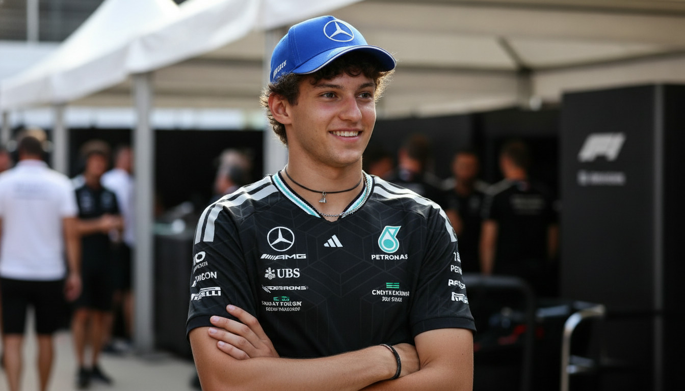 Kimi Antonelli: o dilema da fama para o jovem talento da F1