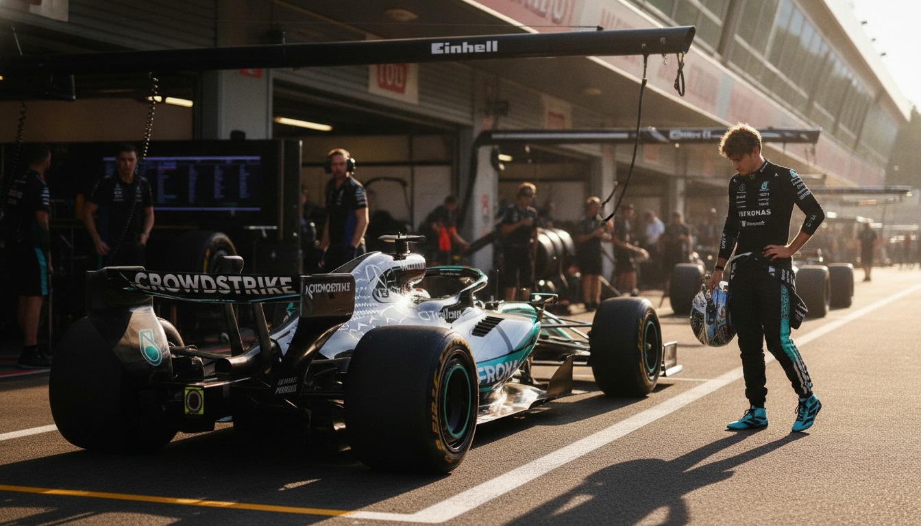 Desafio em Spa: Mercedes busca recuperação para George Russell após sexta-feira difícil