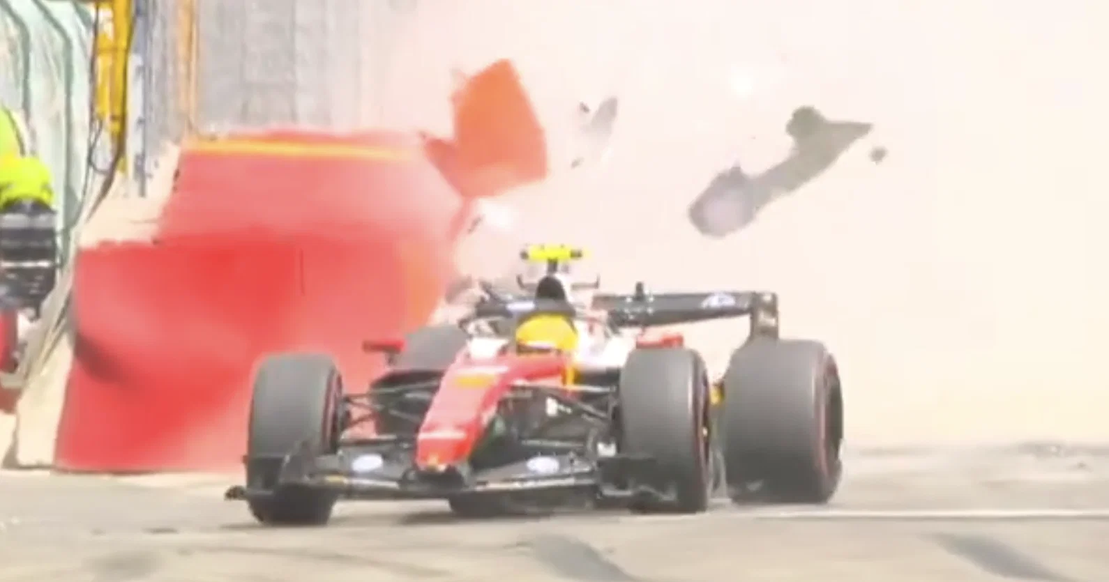 Acidente de Lewis Hamilton em Spa: Ferrari corre contra o tempo para qualificação
