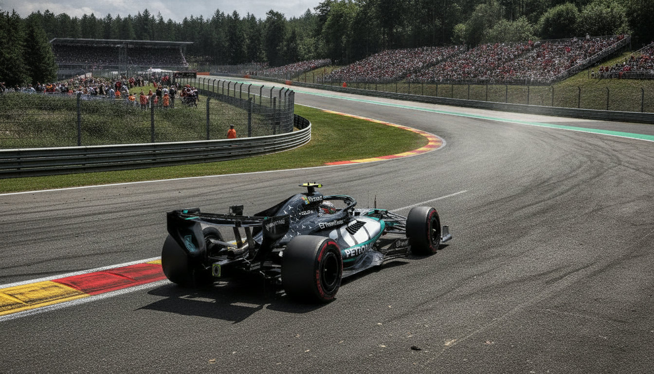 GP da Bélgica: Antonelli domina treino final; Hamilton bate Ferrari