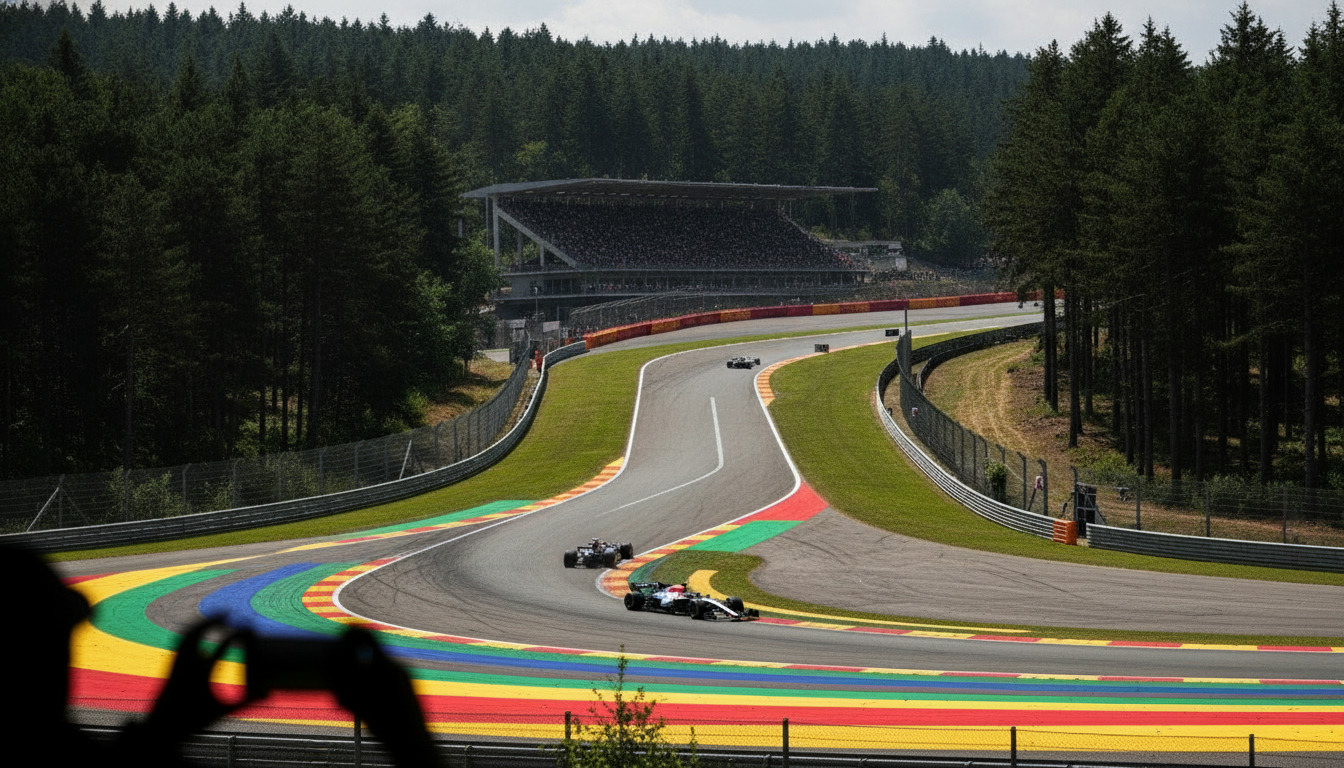 Kimi Antonelli desbanca Verstappen por 0,317s e crava a pole no GP da Bélgica