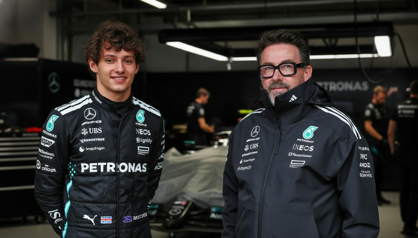 A Red Bull pesca talento da Mercedes para programa júnior