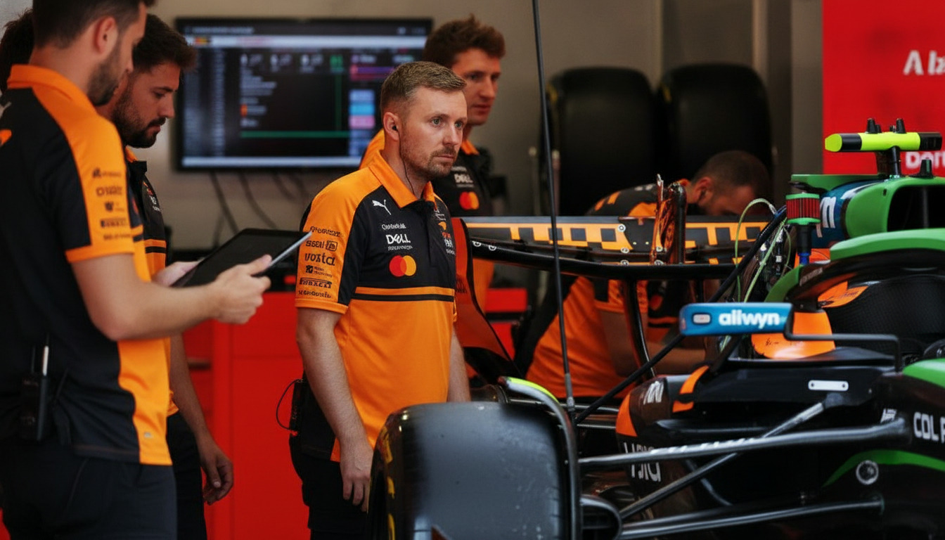 Mclaren testa asa traseira inovadora, mas estreia em corrida aguarda