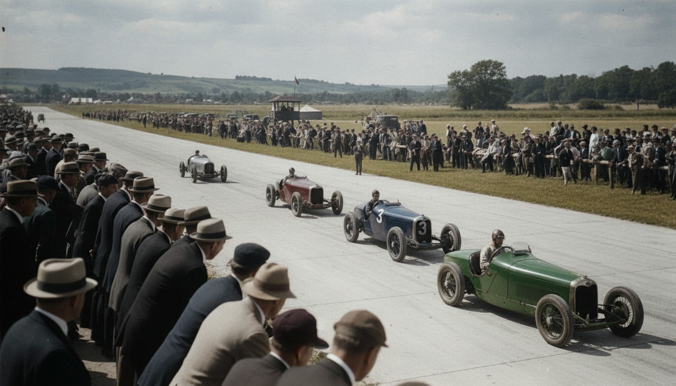 A Lenda de Brooklands: Como o Berço da F1 Britânica Sobrevive ao Tempo
