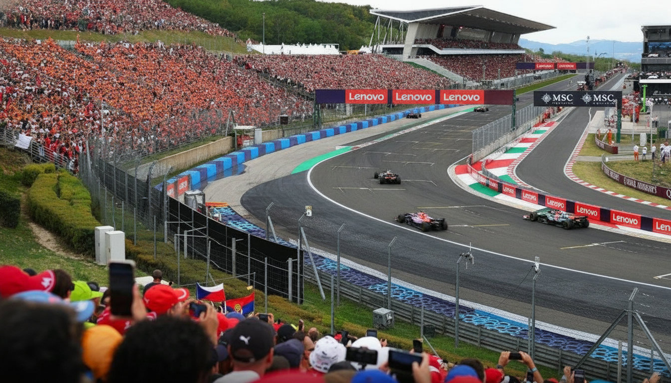 GP da Hungria de 2026: Hungaroring desafia pilotos em um palco de alta pressão aerodinâmica