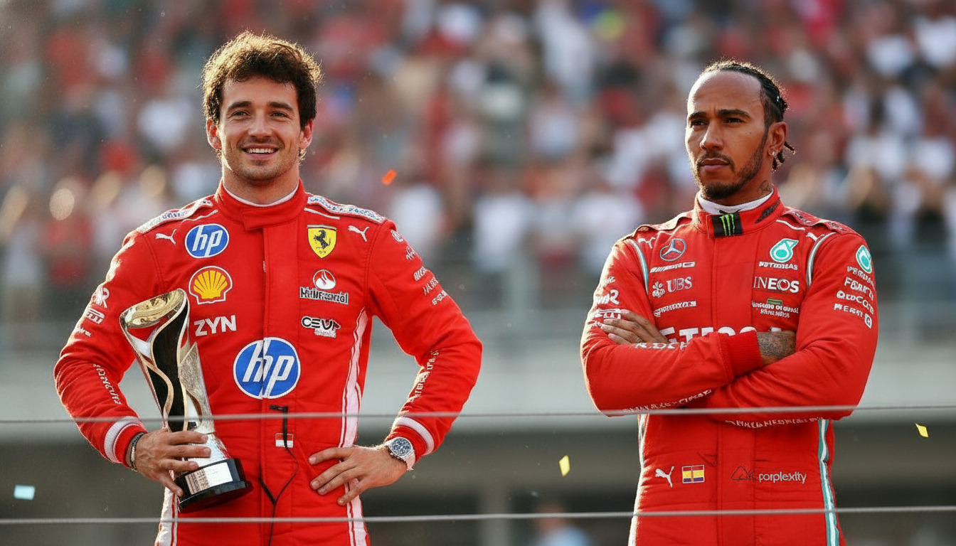 Leclerc e Hamilton: a Brincadeira na Ferrari que Virou Viral