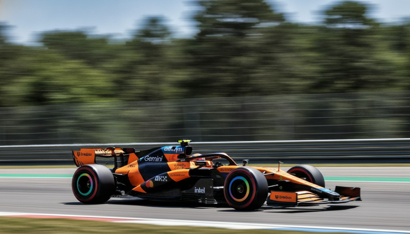 Norris quebra hegemonia Ferrari e Mclaren lidera treino final na Hungria