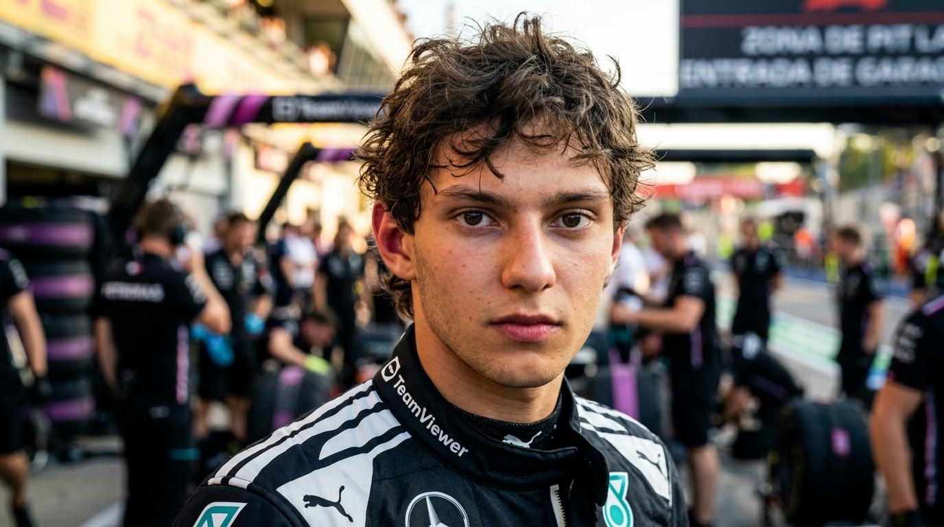 Antonelli Sacrifica Vitória em Casa por Estratégia no Título da F1 2026