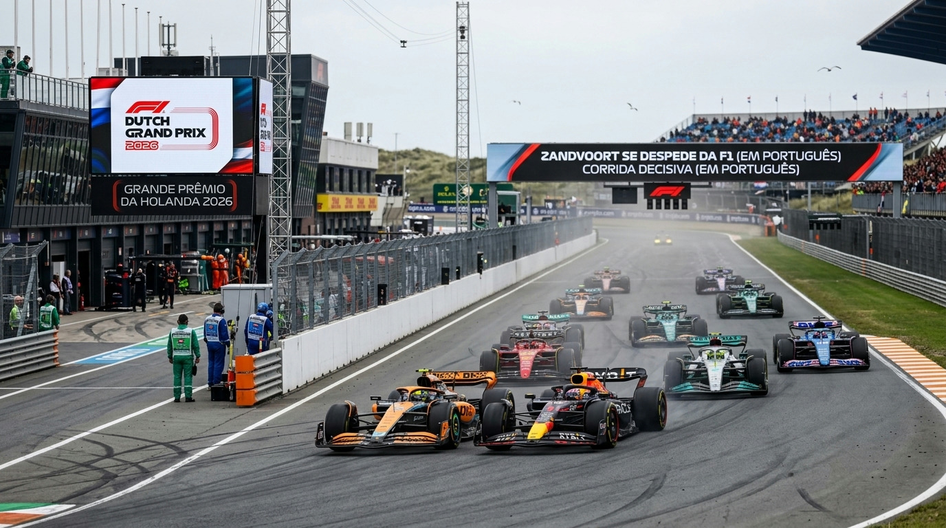 GP da Holanda 2026: Zandvoort se despede da F1 em corrida decisiva