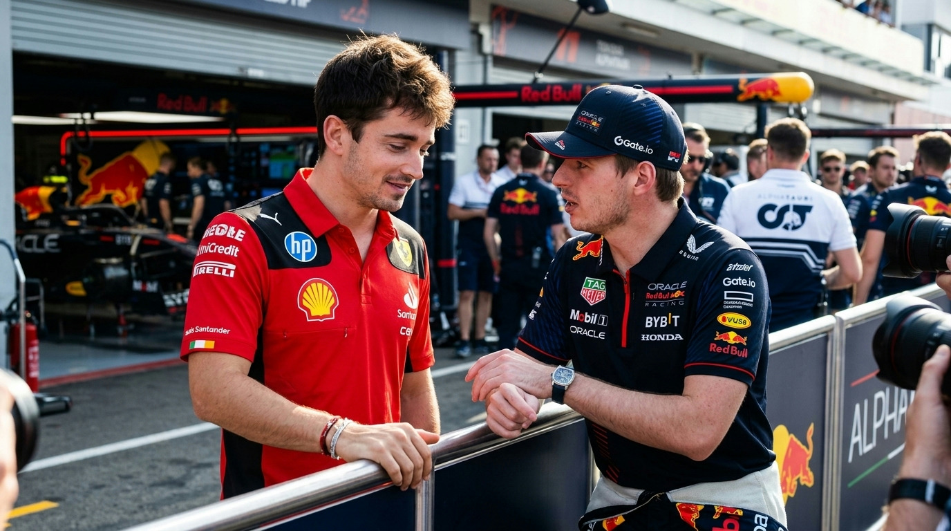 Leclerc revela mudança de percepção sobre Verstappen e não teme parceria