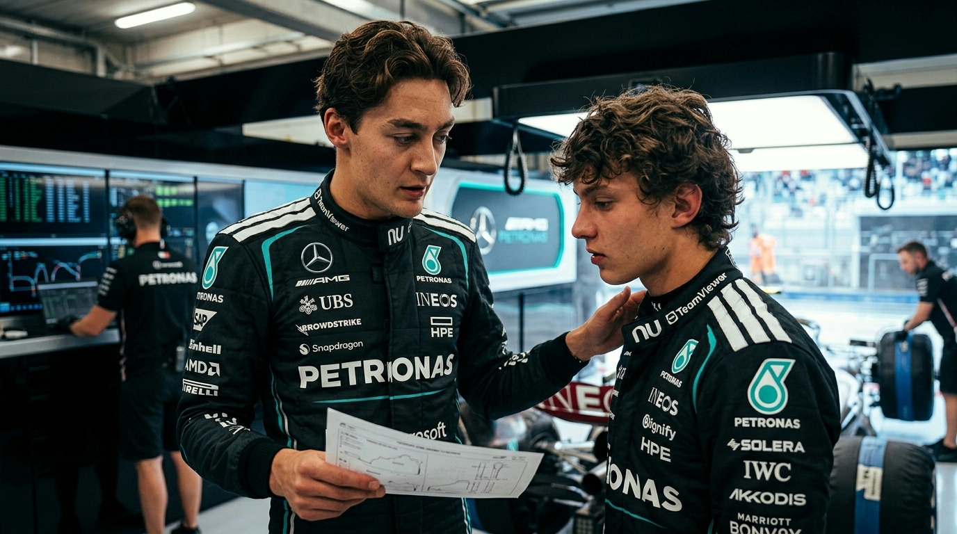 Mercedes: Russell e Antonelli endossam prioridade da equipe por vitórias