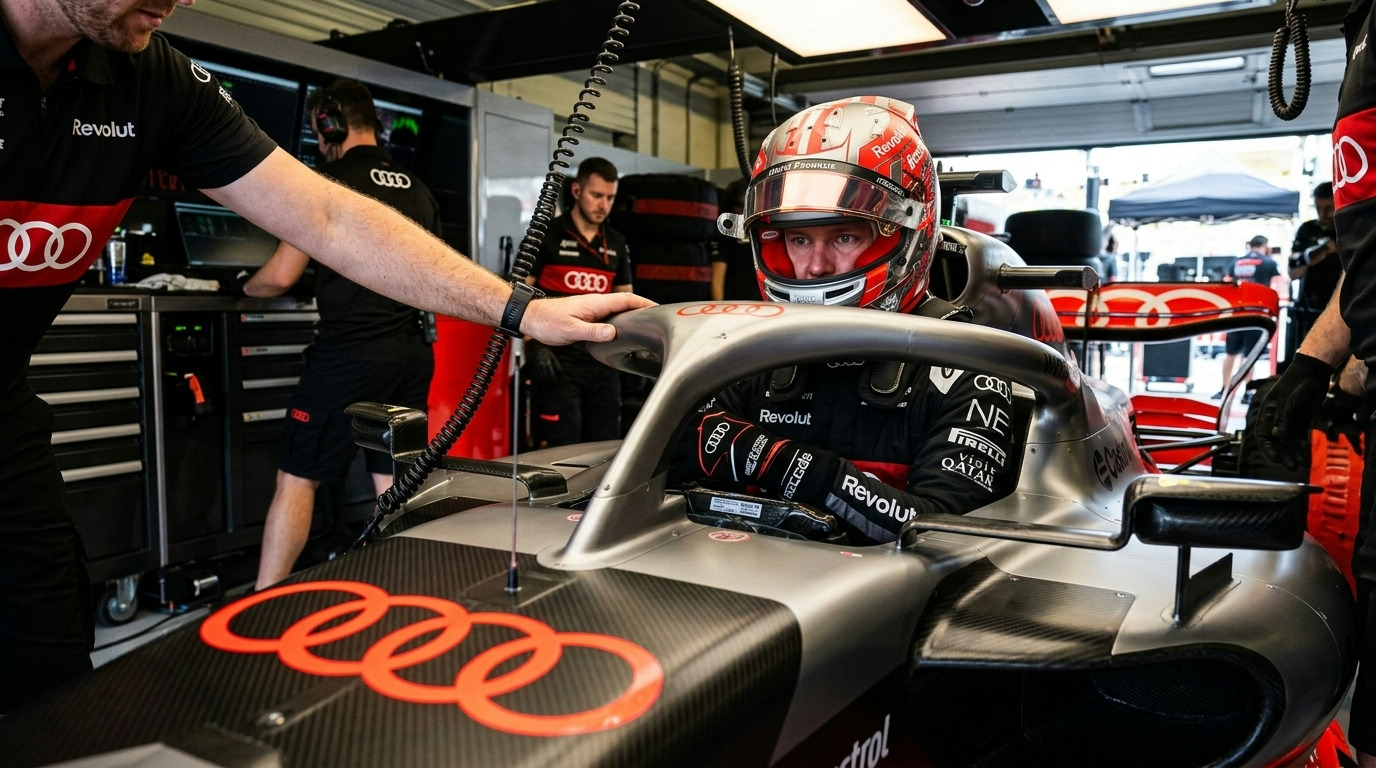 Motor Audi F1: Sem Novas Atualizações até 2027, Confirma Diretor