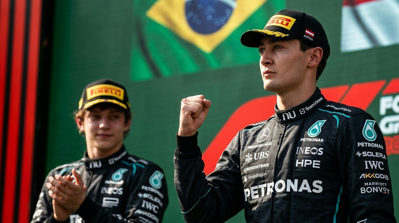 Pressão máxima: George Russell enfrenta desafio inédito na Mercedes em 2026