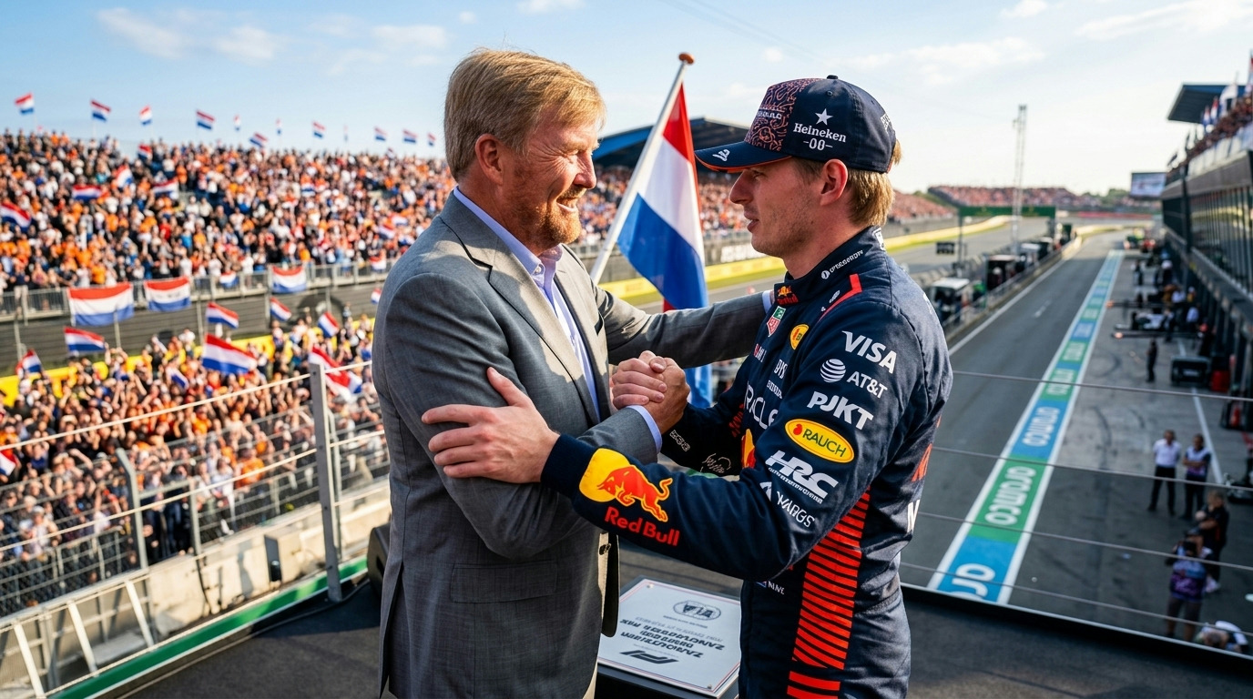 Rei Willem-alexander eleva status do GP Holandês em Zandvoort