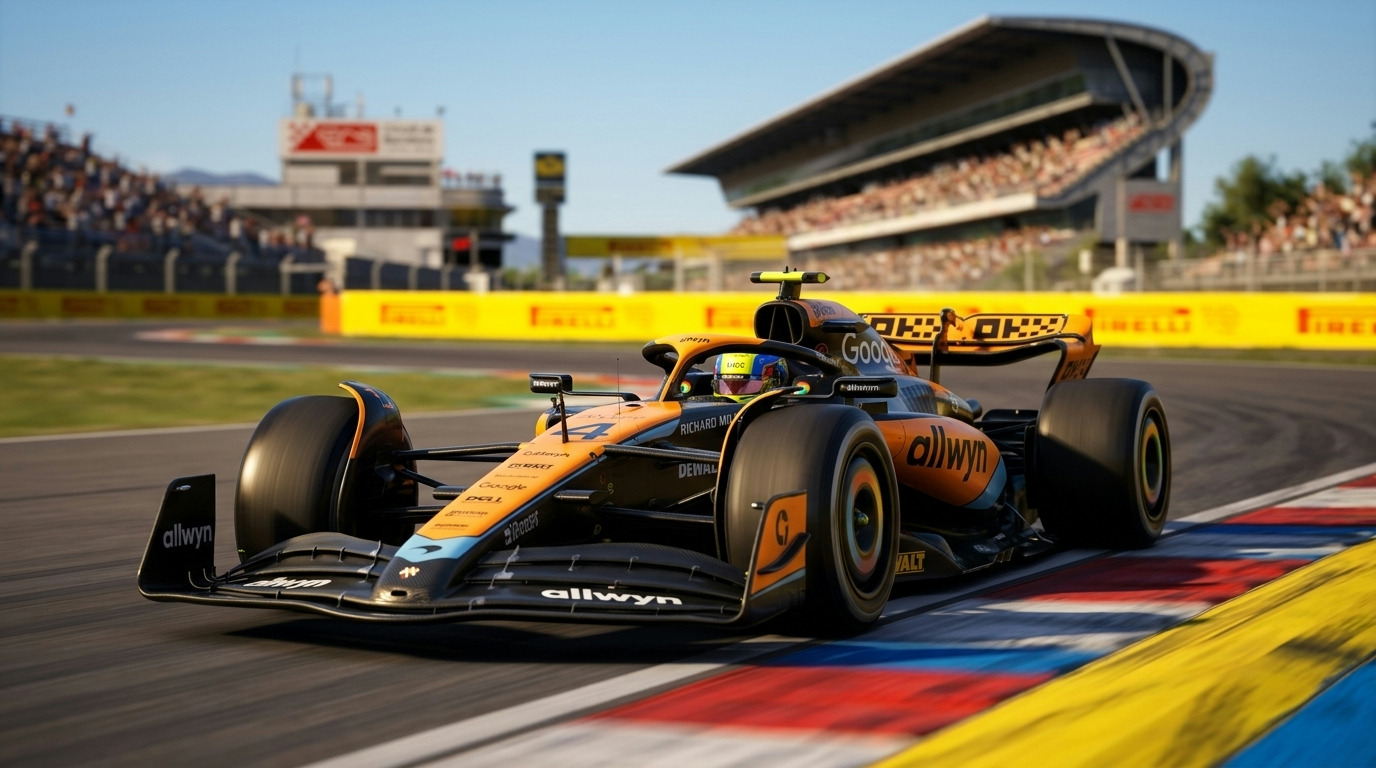 Lando Norris conquista pole na Espanha com volta "imperfeita"