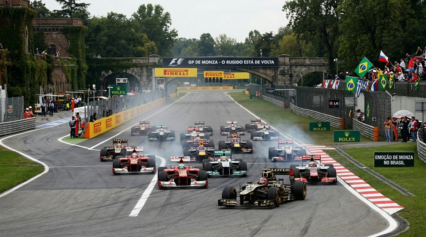 Monza na TV: o rugido que a gente ama está de volta neste fim de semana!
