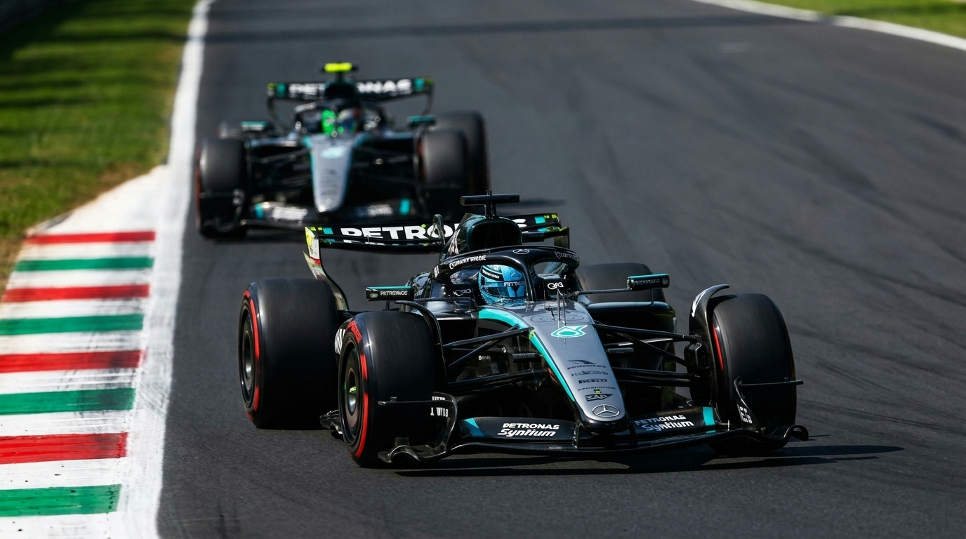 O 'tow' de Antonelli em Monza: um investimento para a Mercedes