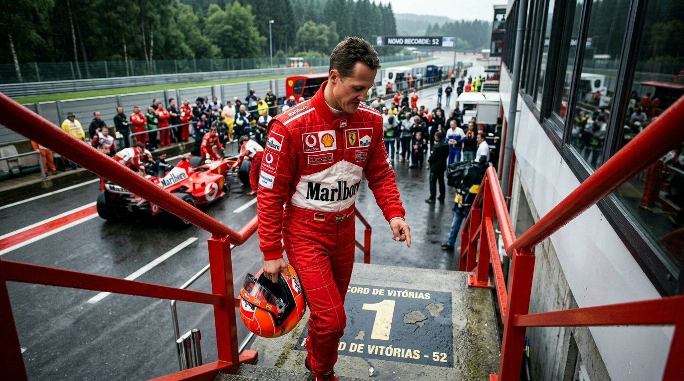 Schumacher, Spa e o dia que o Kaiser reescreveu a história da F1