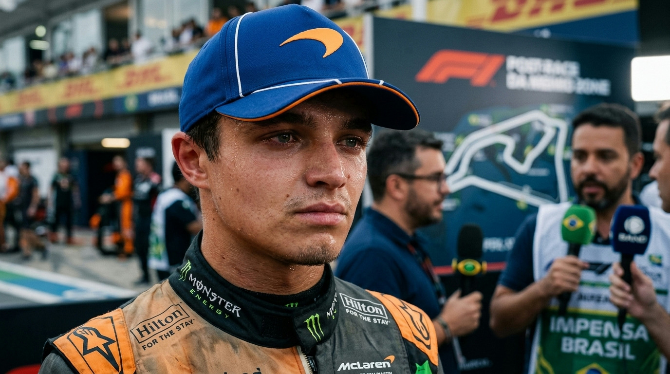 Lando Norris pede desculpas após incidente com Piastri em Singapura