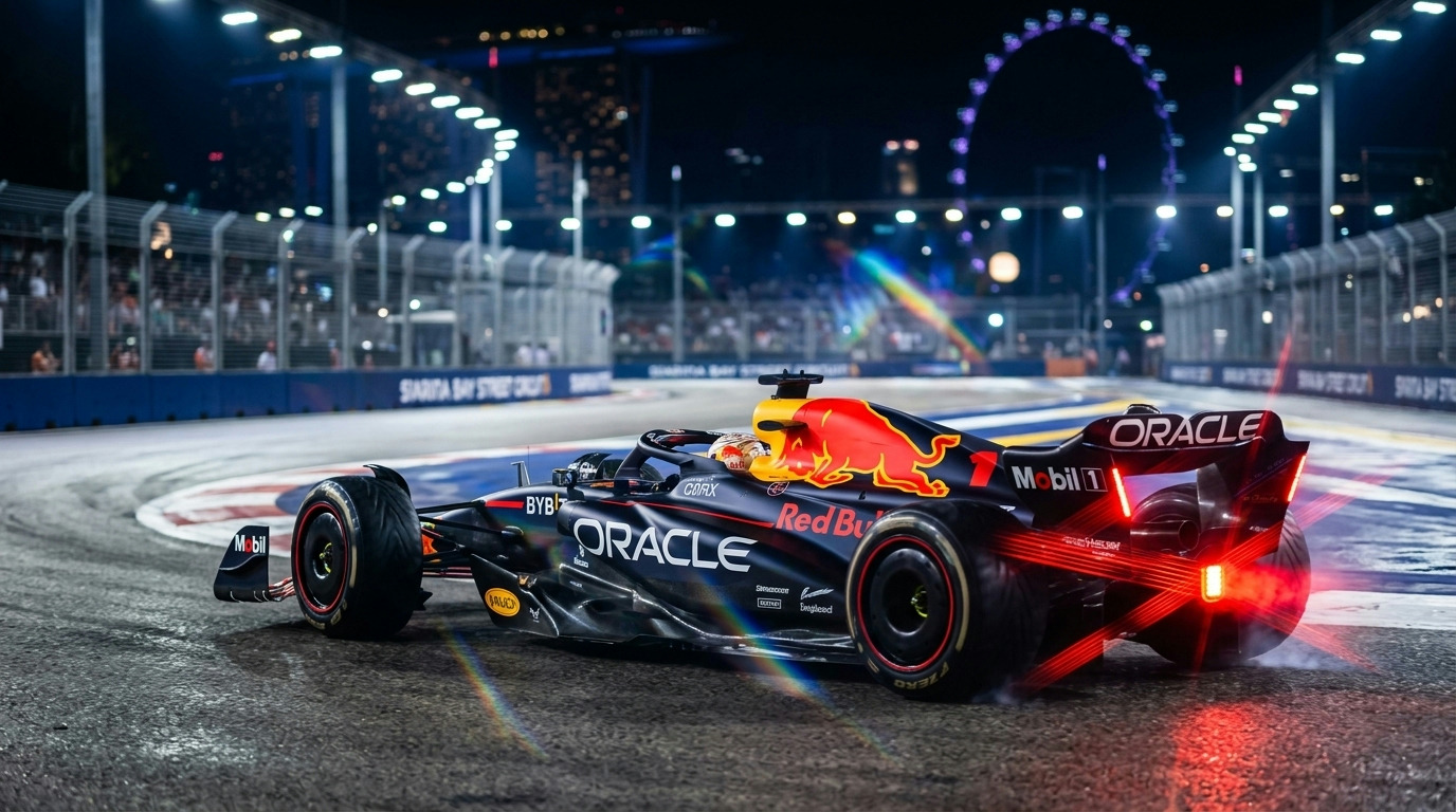 Verstappen soberano em Singapura: pole e vitória na Sprint